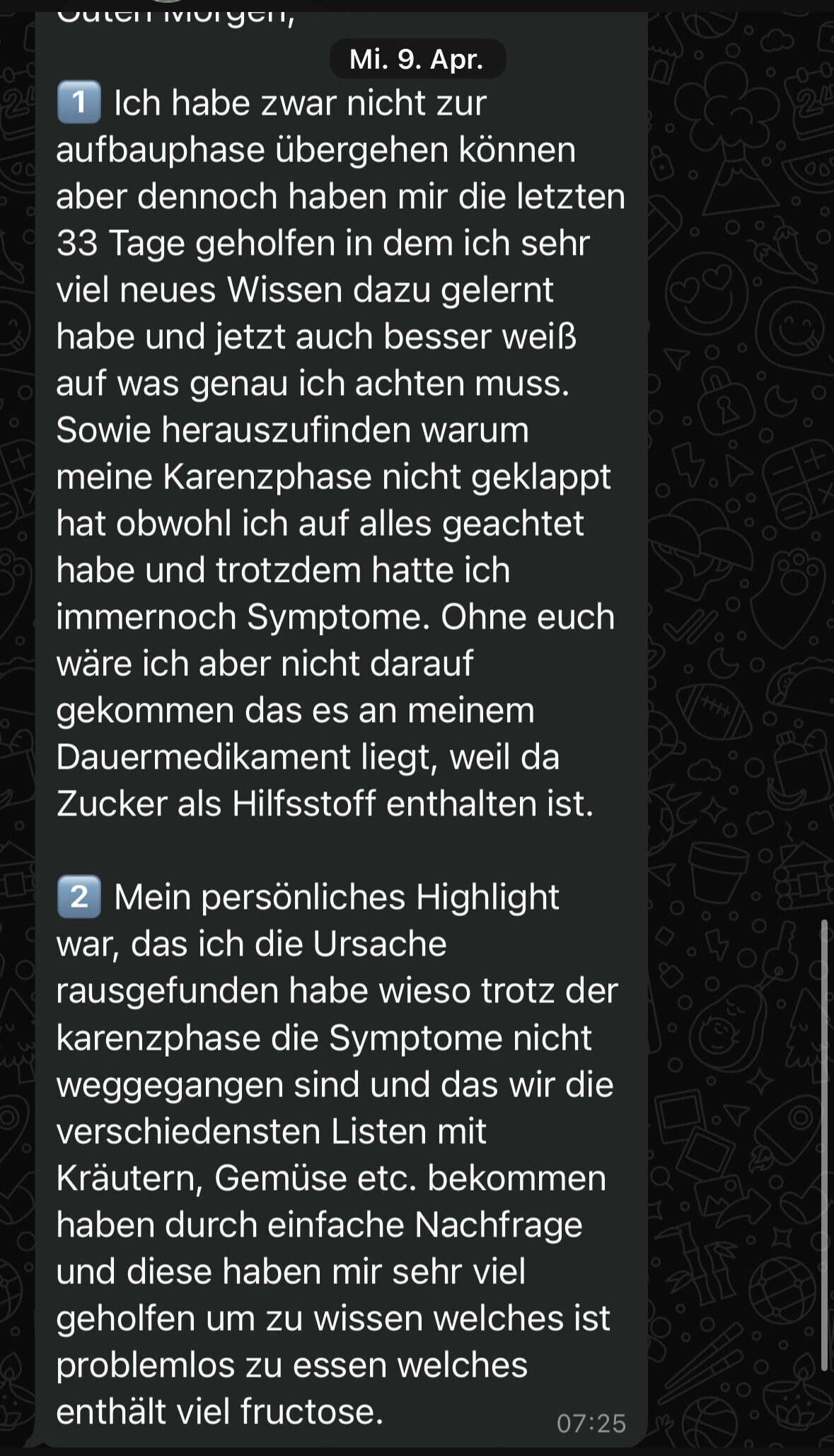 Erfahrungsbericht FructoCoaching